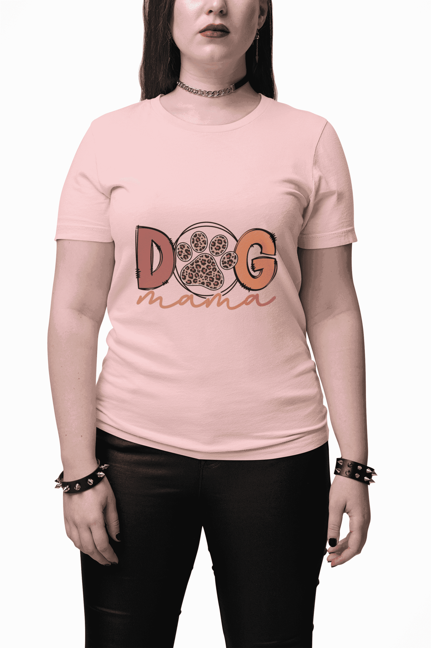 Dog Mama Tee - Women's Favorite Cute Dog Mom Shirt - Purrfect Pet Haven