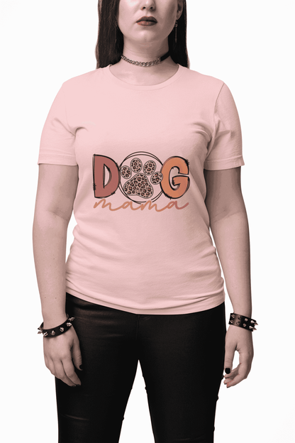 Dog Mama Tee - Women's Favorite Cute Dog Mom Shirt - Purrfect Pet Haven