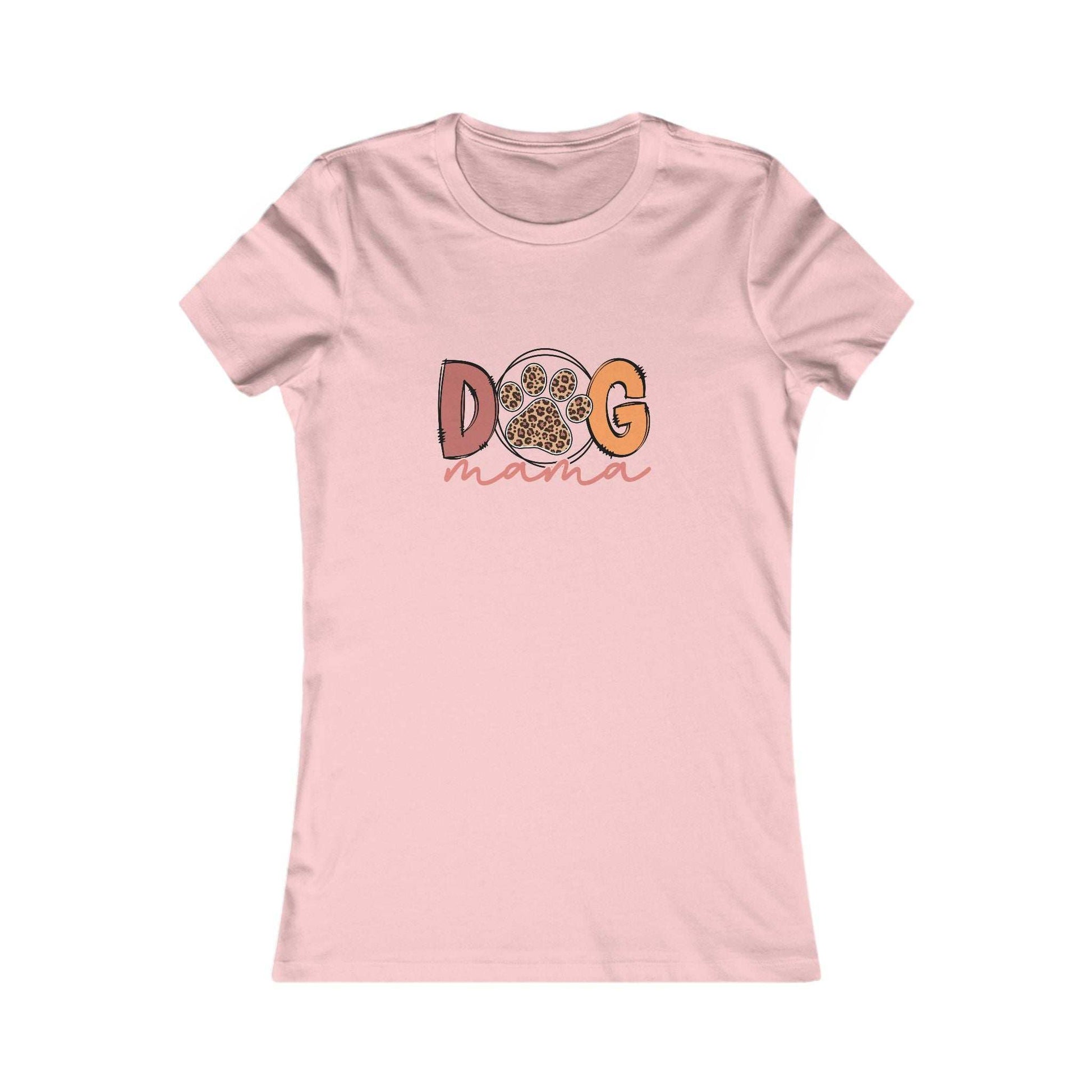Dog Mama Tee - Women's Favorite Cute Dog Mom Shirt - Purrfect Pet Haven