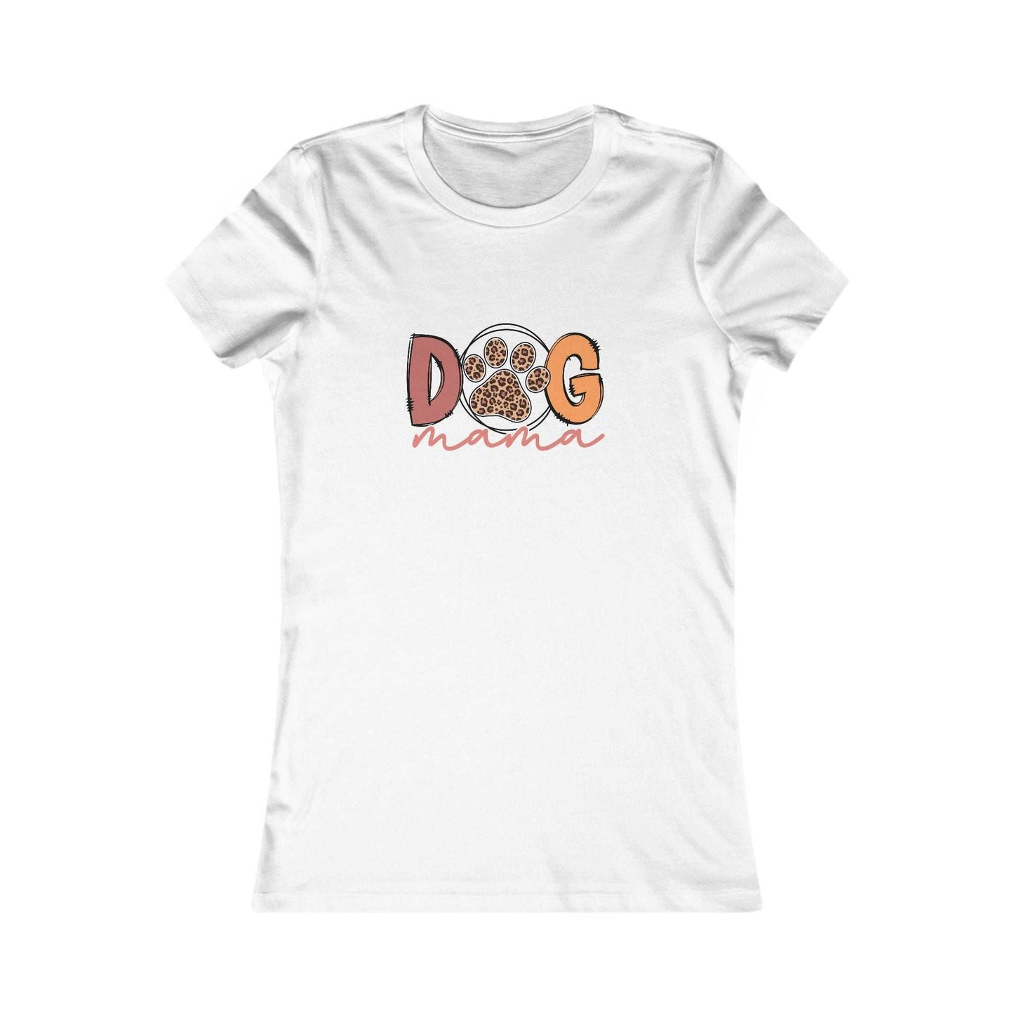 Dog Mama Tee - Women's Favorite Cute Dog Mom Shirt - Purrfect Pet Haven