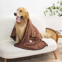 Pet Towel Dog Bathrobe Water Absorbent And Quick Drying Cleaning - Purrfect Pet Haven