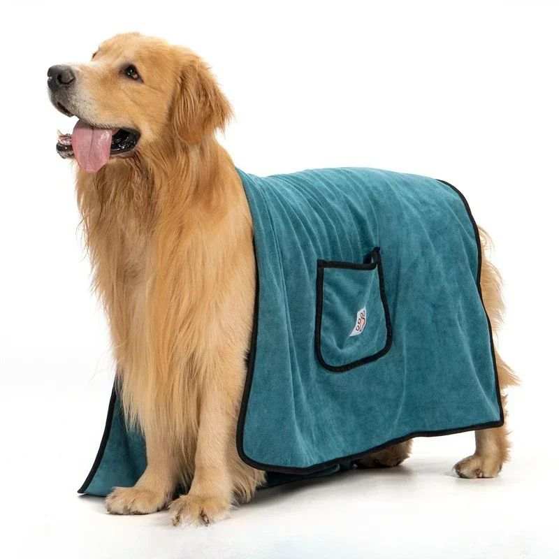 Pet Towel Dog Bathrobe Water Absorbent And Quick Drying Cleaning - Purrfect Pet Haven