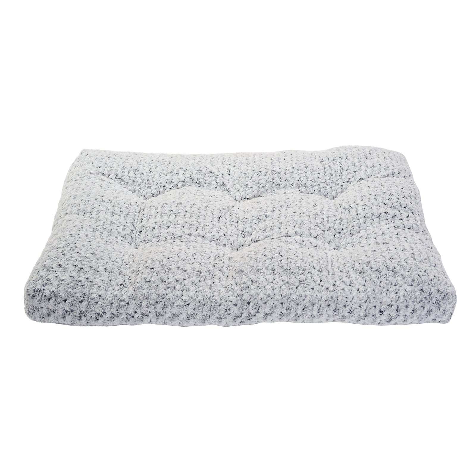Dog Crate Bed Pad - Rose Velvet Circle - Purrfect Pet Haven