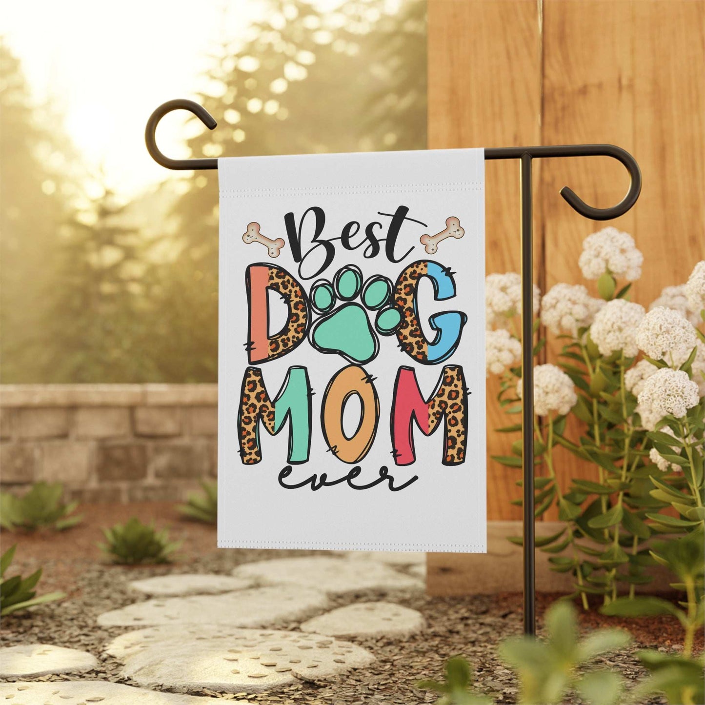 Dog Mom Garden Flag - Home and Garden Decoration - Purrfect Pet Haven