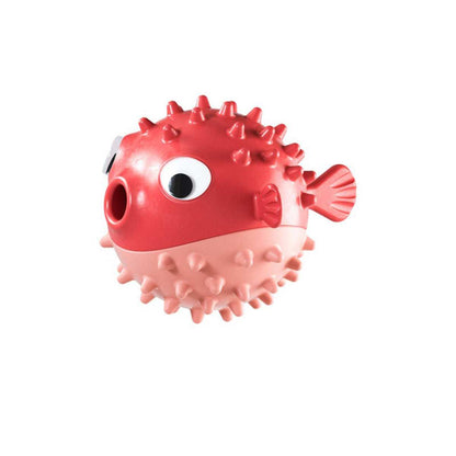 Fish-Shaped Dog Chew Toy - Squeaky Dental Toy for Aggressive Chewers All Sizes - Purrfect Pet Haven