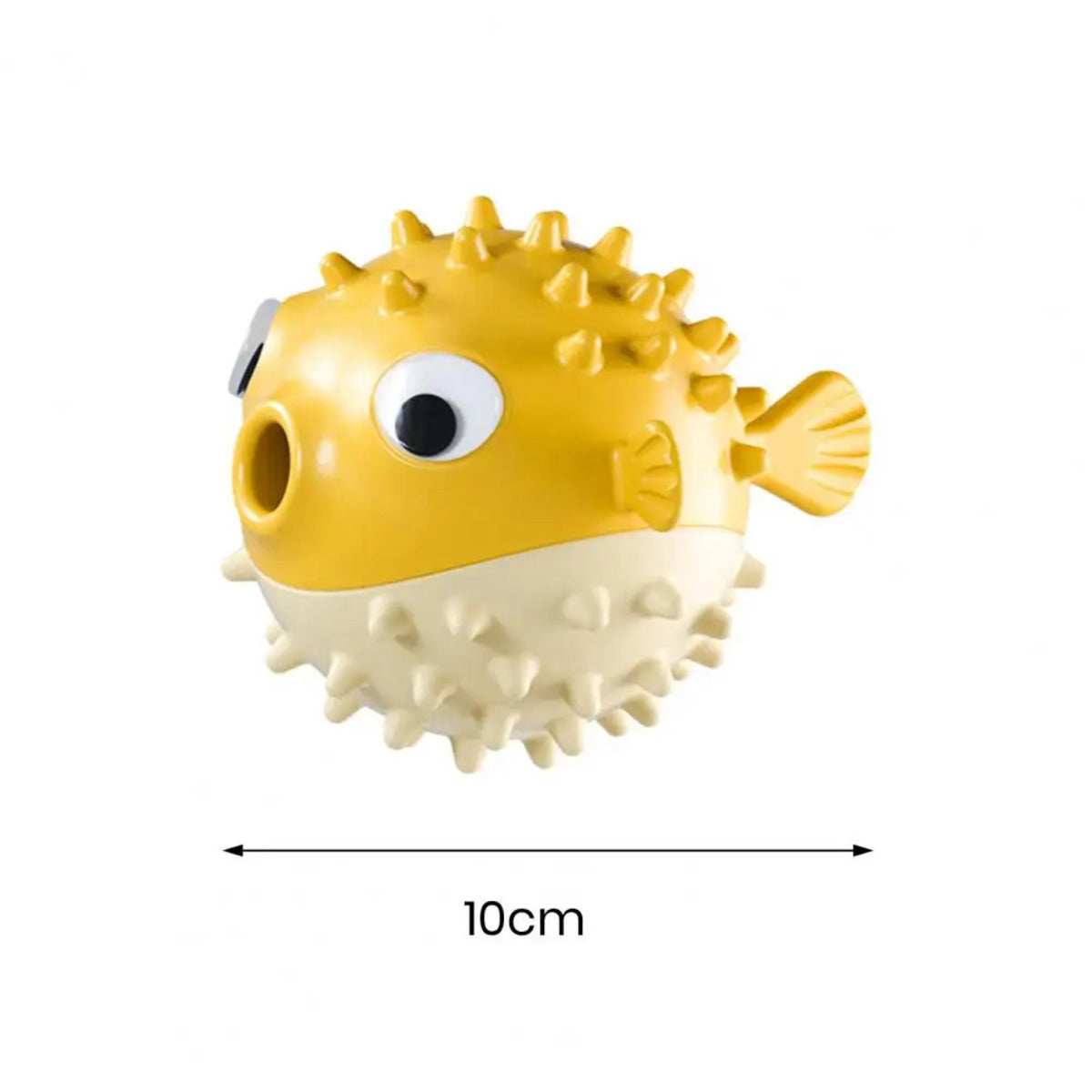 Fish-Shaped Dog Chew Toy - Squeaky Dental Toy for Aggressive Chewers All Sizes - Purrfect Pet Haven