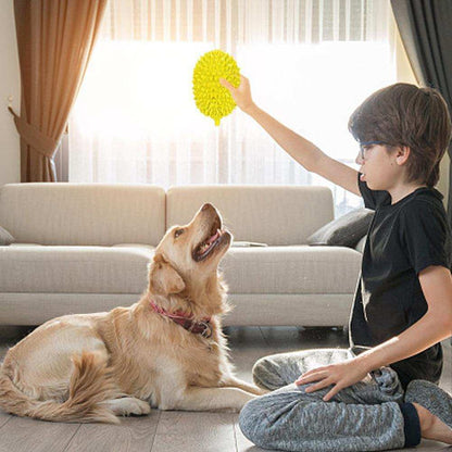 Durian-Shaped Dog Chew Toy - Bite-Resistant Dental Ball for Teeth Cleaning - Purrfect Pet Haven