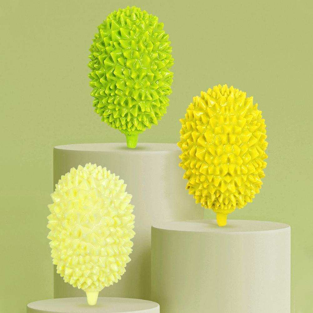 Durian-Shaped Dog Chew Toy - Bite-Resistant Dental Ball for Teeth Cleaning - Purrfect Pet Haven