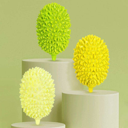 Durian-Shaped Dog Chew Toy - Bite-Resistant Dental Ball for Teeth Cleaning - Purrfect Pet Haven