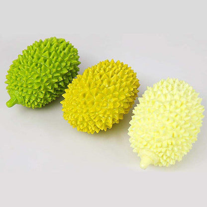 Durian-Shaped Dog Chew Toy - Bite-Resistant Dental Ball for Teeth Cleaning - Purrfect Pet Haven