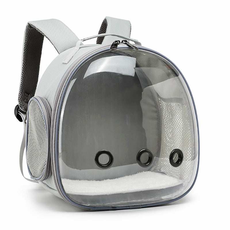 Small Animal Transparent Pet Carrier Backpack - Purrfect Pet Haven