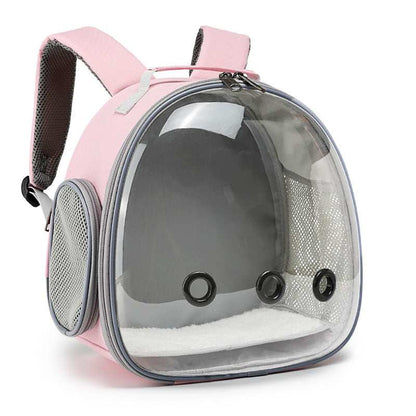 Small Animal Transparent Pet Carrier Backpack - Purrfect Pet Haven