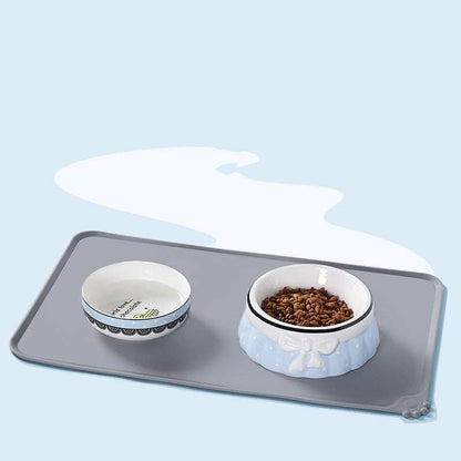 Washable Non-Slip Pet Feeding Mat for Dogs and Cats - Purrfect Pet Haven