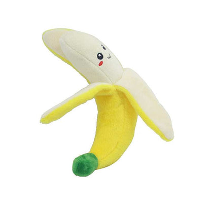Pet Plush Sound Toy Fruit Vegetable Dog Cat Educational Toy - Purrfect Pet Haven