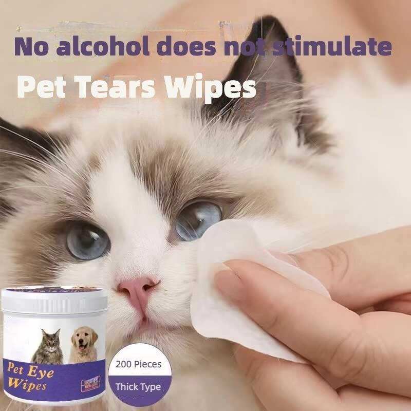 Pet Safe Eye Stain Wipes for Cats and Dogs - Purrfect Pet Haven