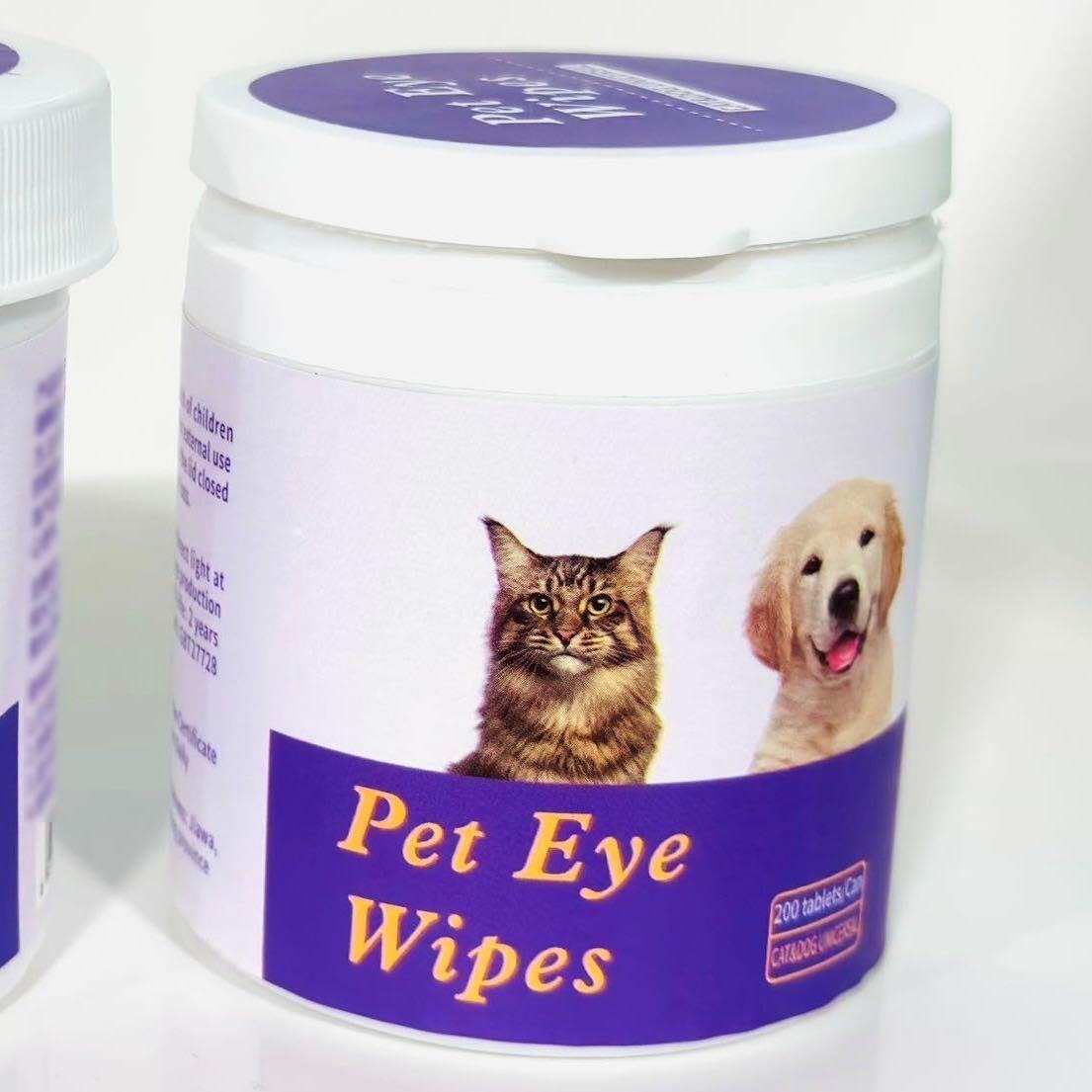Pet Safe Eye Stain Wipes for Cats and Dogs - Purrfect Pet Haven