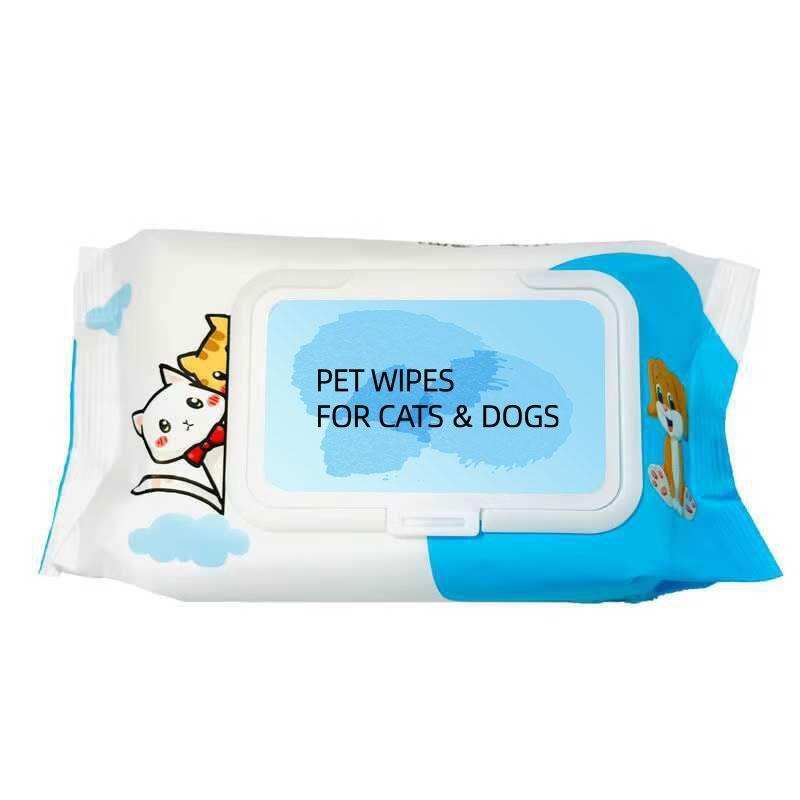 Dog Cat Pet Wet Wipes For Paws And Butt, EarsEyes Plant-based Pet Wipes, Unscented DogWipes, Cleaning Deodorizing, Paw Wipes ForDogs Cats Pets - Purrfect Pet Haven