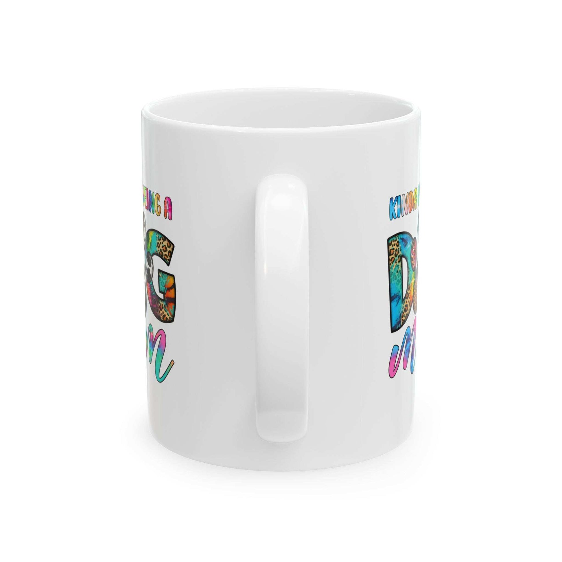 Colorful Dog Mom Ceramic Mug - Pet Owner Coffee Cup - Purrfect Pet Haven