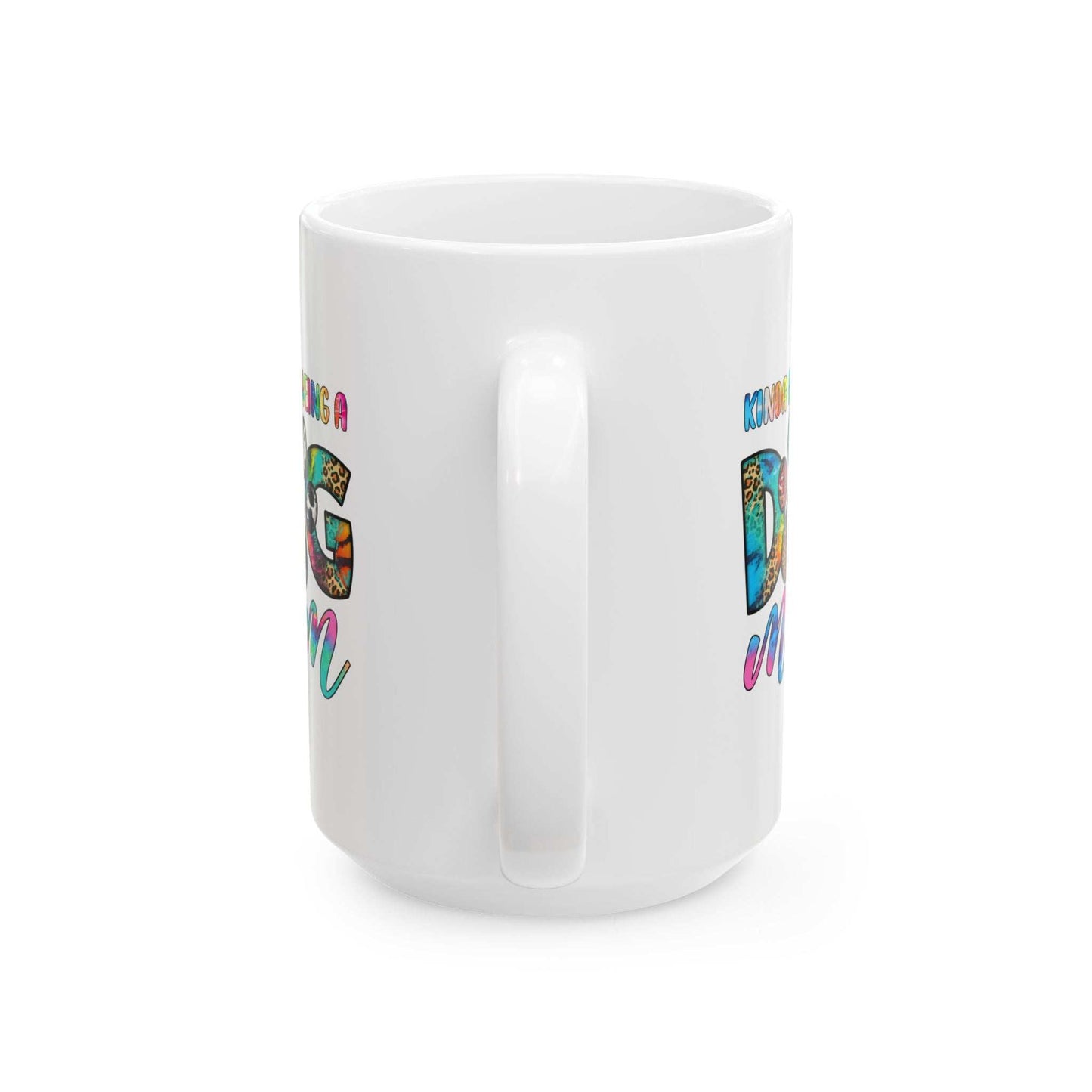 Colorful Dog Mom Ceramic Mug - Pet Owner Coffee Cup - Purrfect Pet Haven