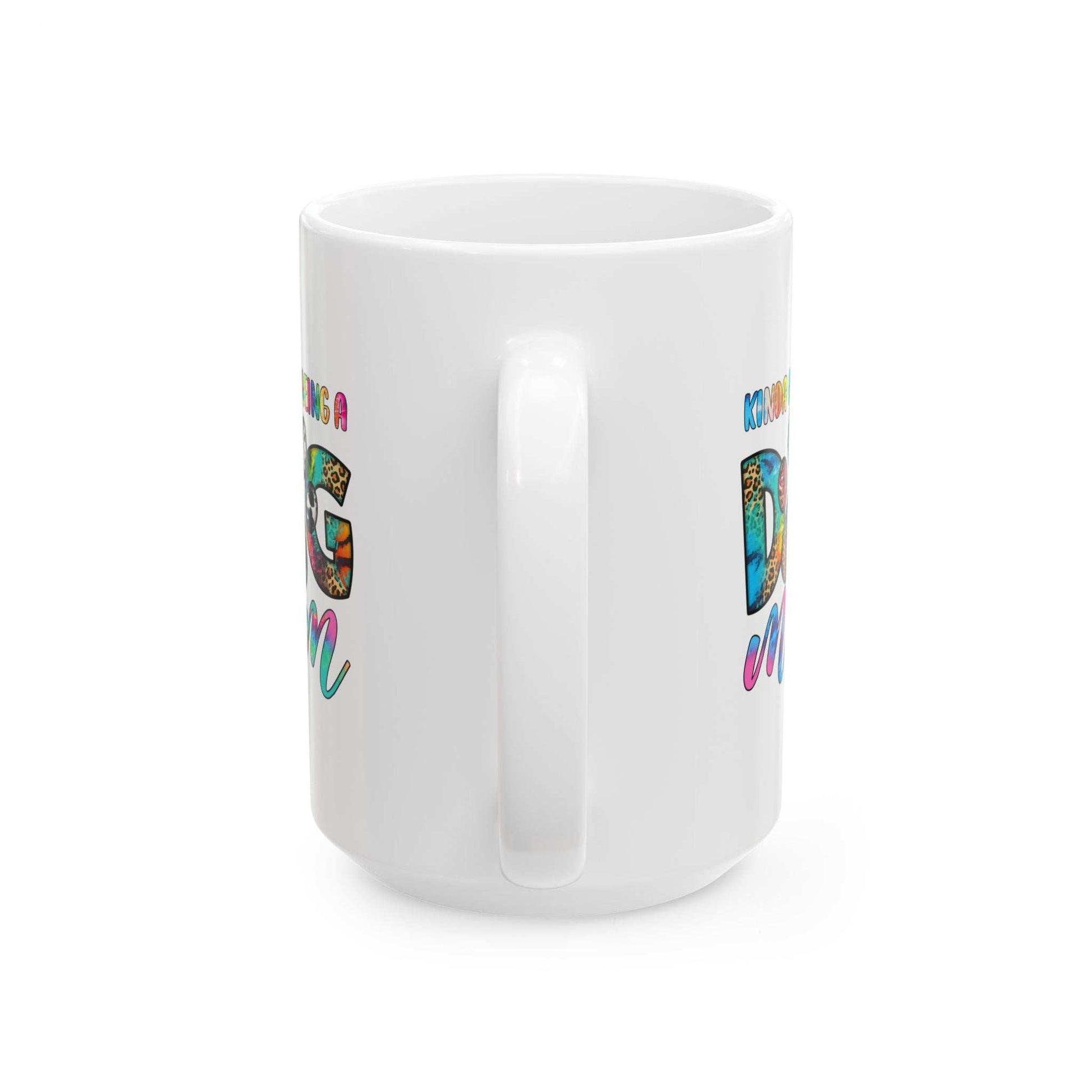Colorful Dog Mom Ceramic Mug - Pet Owner Coffee Cup - Purrfect Pet Haven