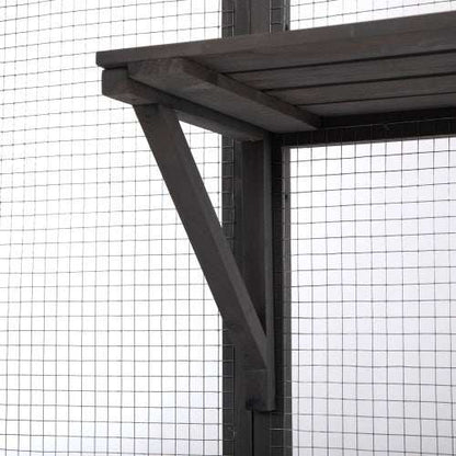 Large Multi-Level Outdoor Cat Enclosure Cage - Purrfect Pet Haven