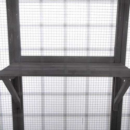 Large Multi-Level Outdoor Cat Enclosure Cage - Purrfect Pet Haven