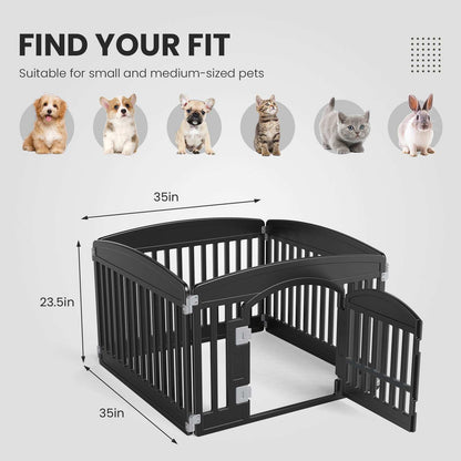 Safe & Reliable Dog Play Fence - Portable Pet Exercise Pen - Purrfect Pet Haven