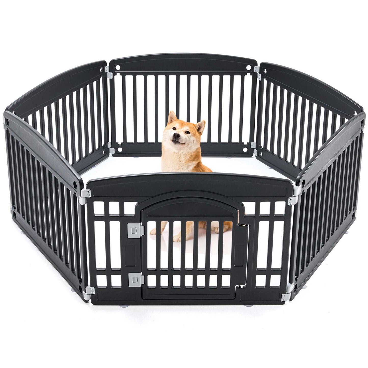Safe & Reliable Dog Play Fence - Portable Pet Exercise Pen - Purrfect Pet Haven