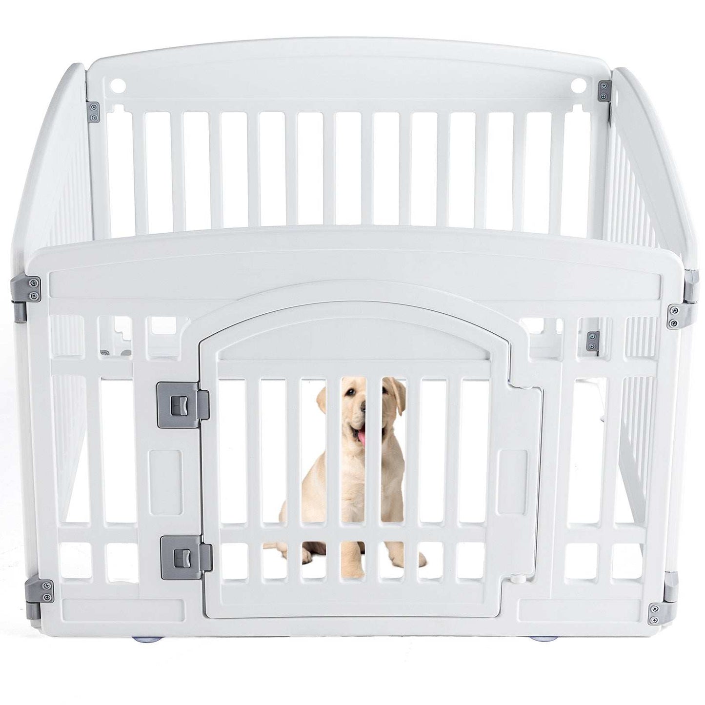 Safe & Reliable Dog Play Fence - Portable Pet Exercise Pen - Purrfect Pet Haven