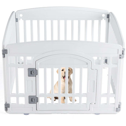 Safe & Reliable Dog Play Fence - Portable Pet Exercise Pen - Purrfect Pet Haven