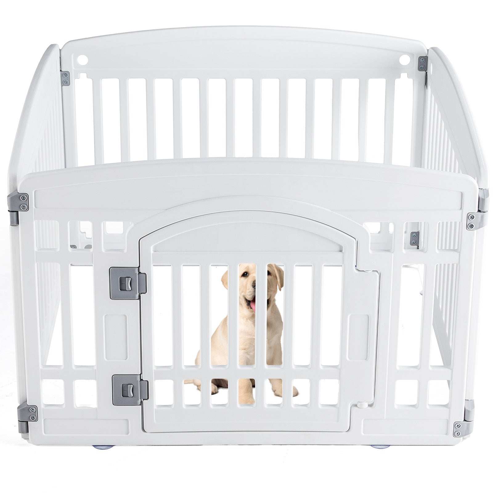 Safe & Reliable Dog Play Fence - Portable Pet Exercise Pen - Purrfect Pet Haven