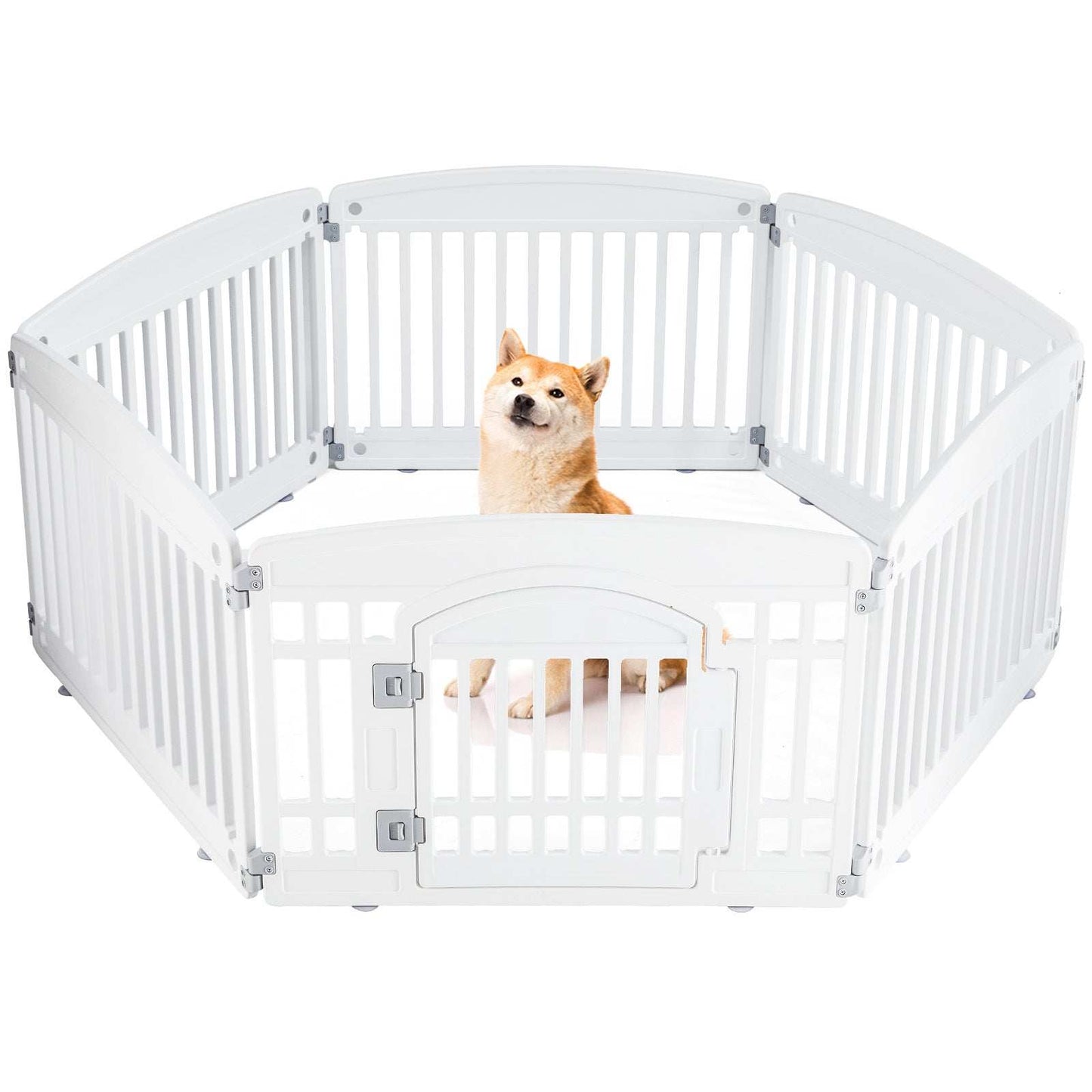 Safe & Reliable Dog Play Fence - Portable Pet Exercise Pen - Purrfect Pet Haven