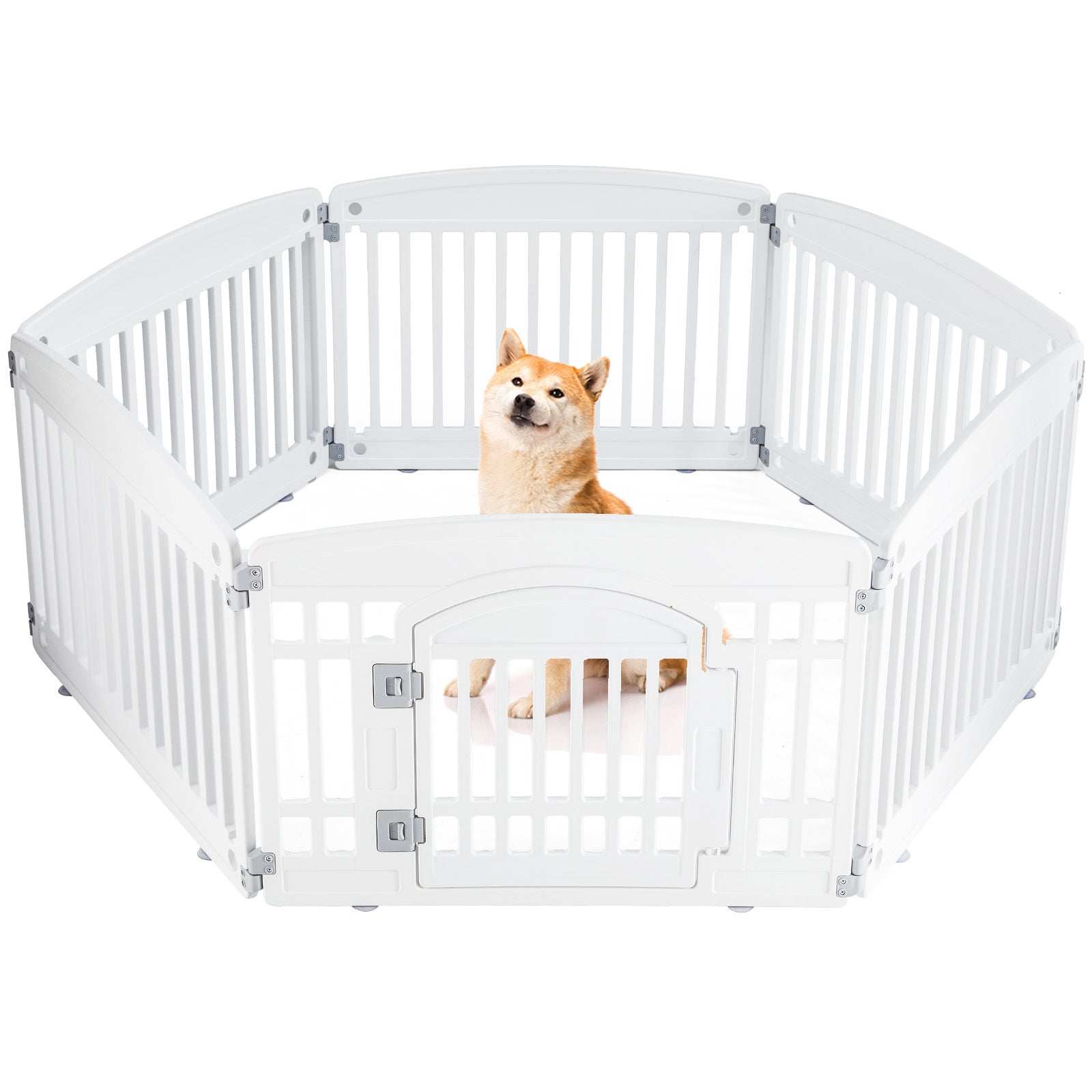 Safe & Reliable Dog Play Fence - Portable Pet Exercise Pen - Purrfect Pet Haven