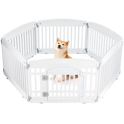 Safe & Reliable Dog Play Fence - Portable Pet Exercise Pen - Purrfect Pet Haven