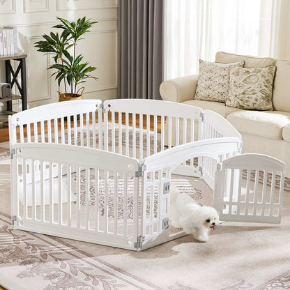 Safe & Reliable Dog Play Fence - Portable Pet Exercise Pen - Purrfect Pet Haven