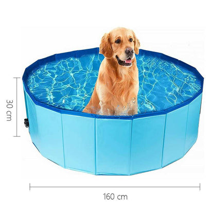 Portable Collapsible Pet Outdoor Swimming Pool - Purrfect Pet Haven