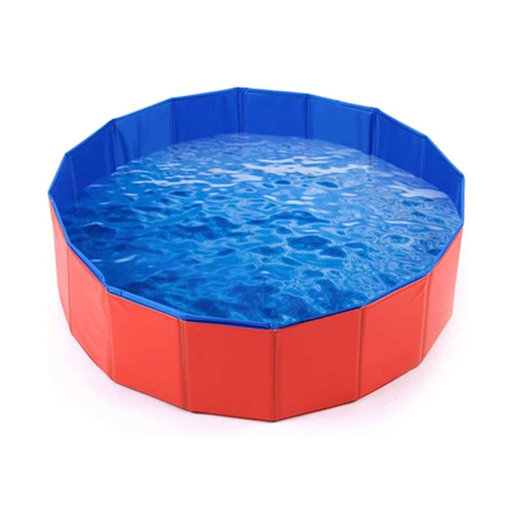 Portable Collapsible Pet Outdoor Swimming Pool - Purrfect Pet Haven