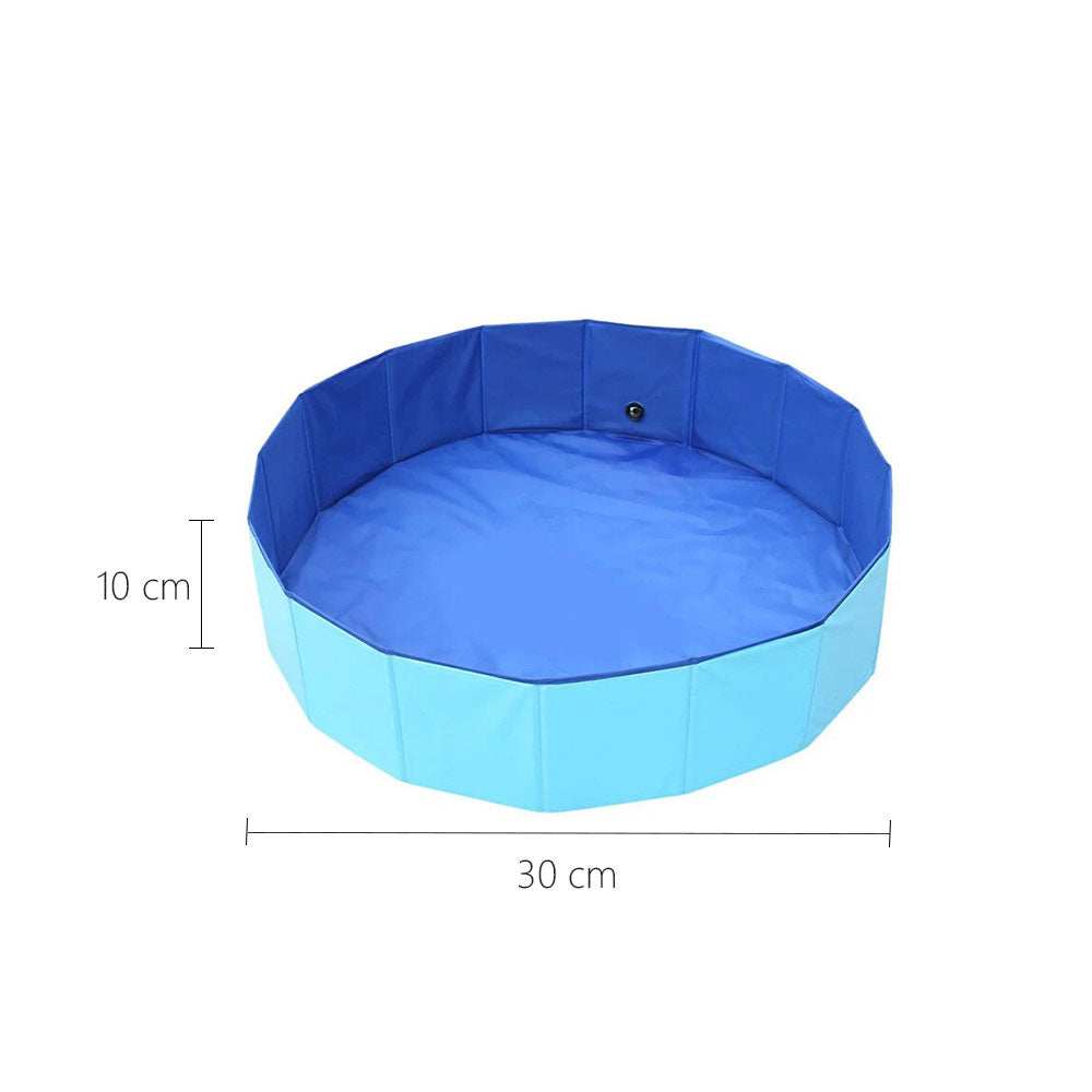 Portable Collapsible Pet Outdoor Swimming Pool - Purrfect Pet Haven