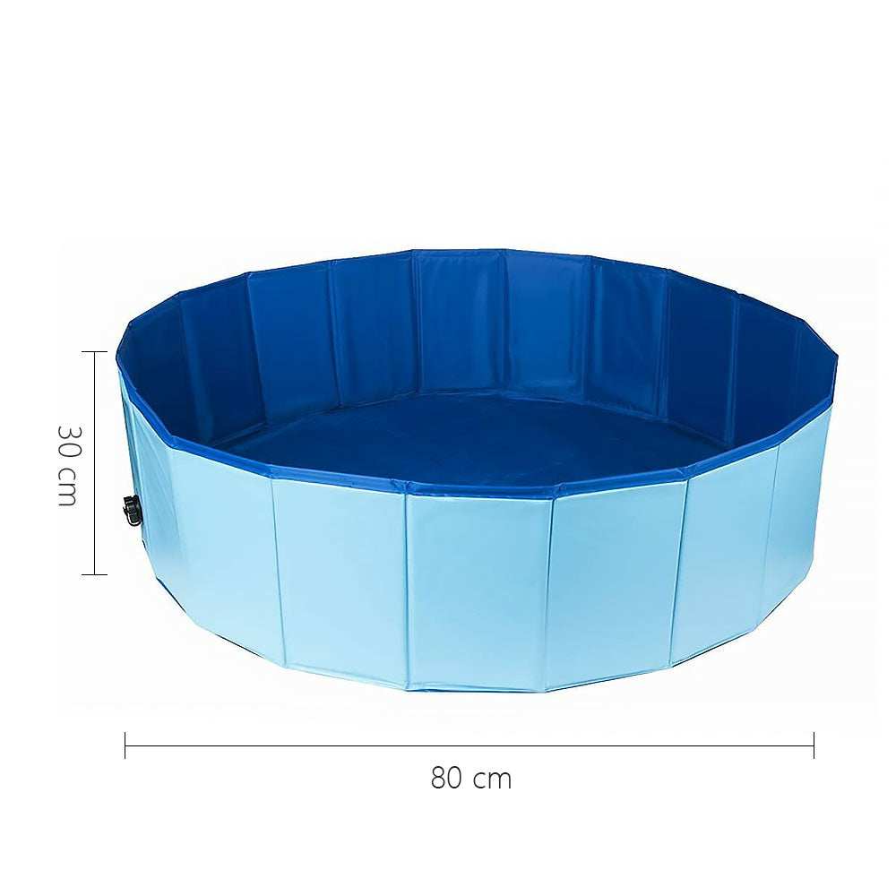 Portable Collapsible Pet Outdoor Swimming Pool - Purrfect Pet Haven