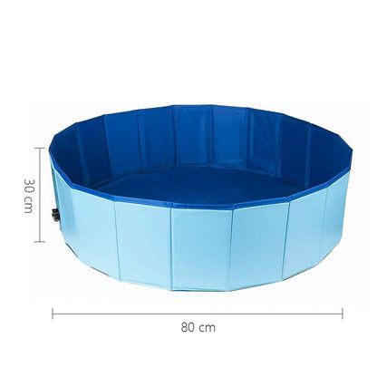 Portable Collapsible Pet Outdoor Swimming Pool - Purrfect Pet Haven