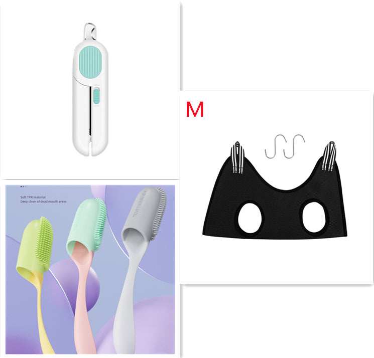 LED Pet Nail Clippers - Professional Dog Cat Nail Trimmers with Safety Guard - Purrfect Pet Haven