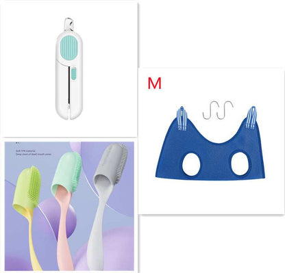 LED Pet Nail Clippers - Professional Dog Cat Nail Trimmers with Safety Guard - Purrfect Pet Haven