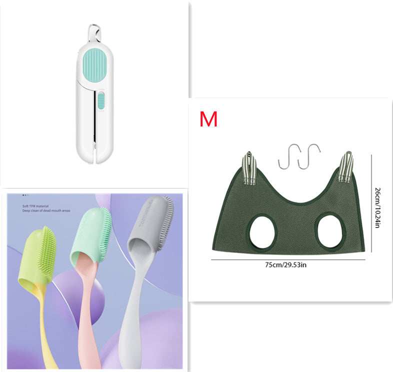 LED Pet Nail Clippers - Professional Dog Cat Nail Trimmers with Safety Guard - Purrfect Pet Haven