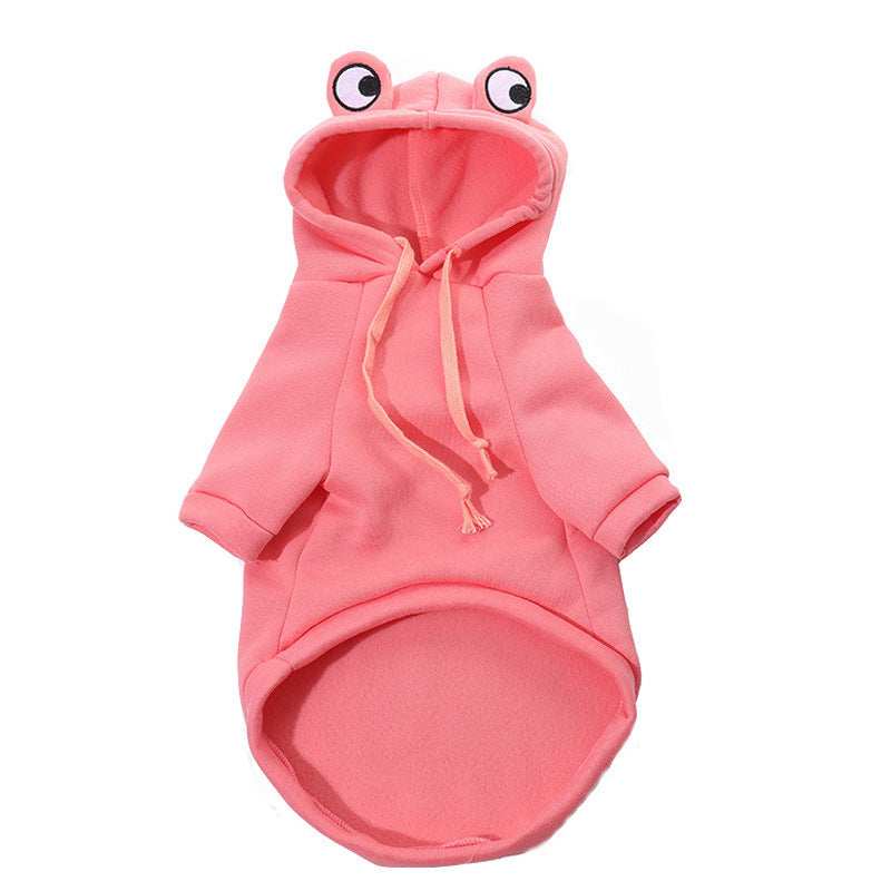 Adorable Frog Halloween Costume Hoodie - Soft Warm Pet Sweatshirt - Purrfect Pet Haven