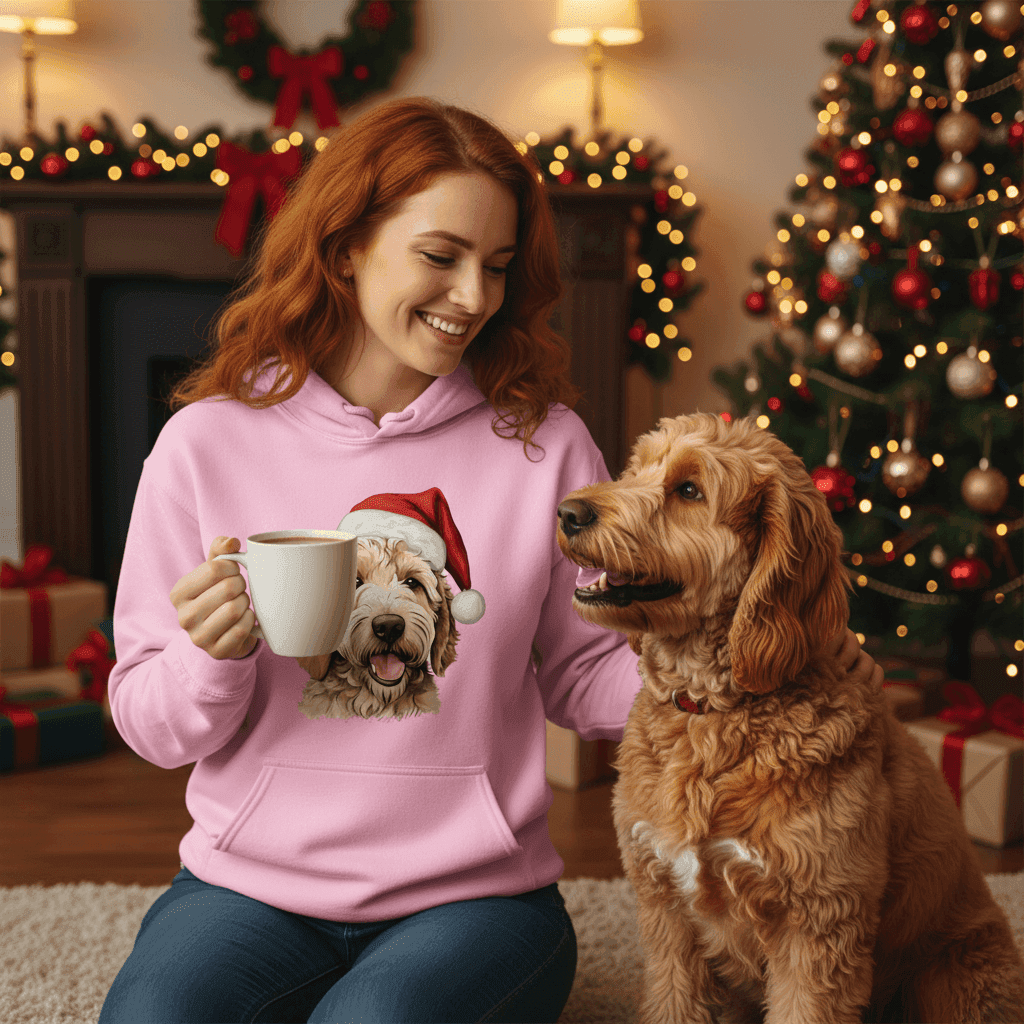 Goldendoodle Holiday Hoodie for Dog Lovers - Cozy Festive Gift - Purrfect Pet Haven