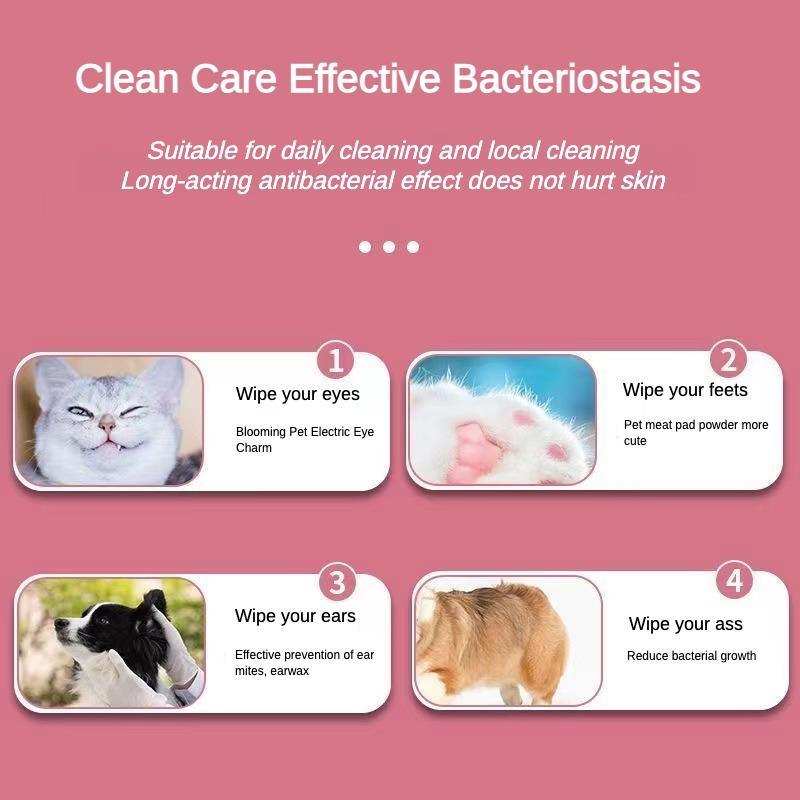 Gentle & Safe Cleaning Care Pet Wipes - Purrfect Pet Haven