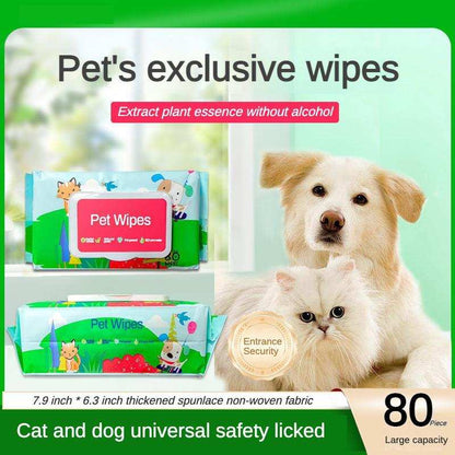 Gentle & Safe Cleaning Care Pet Wipes - Purrfect Pet Haven