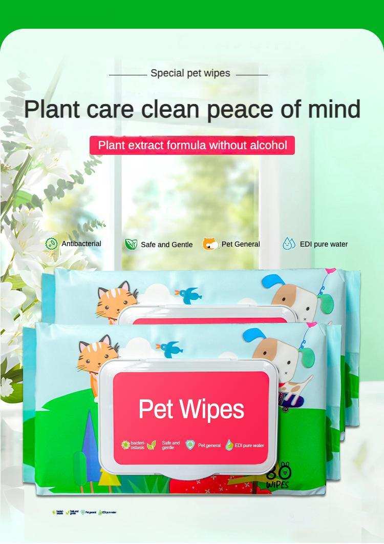 Gentle & Safe Cleaning Care Pet Wipes - Purrfect Pet Haven