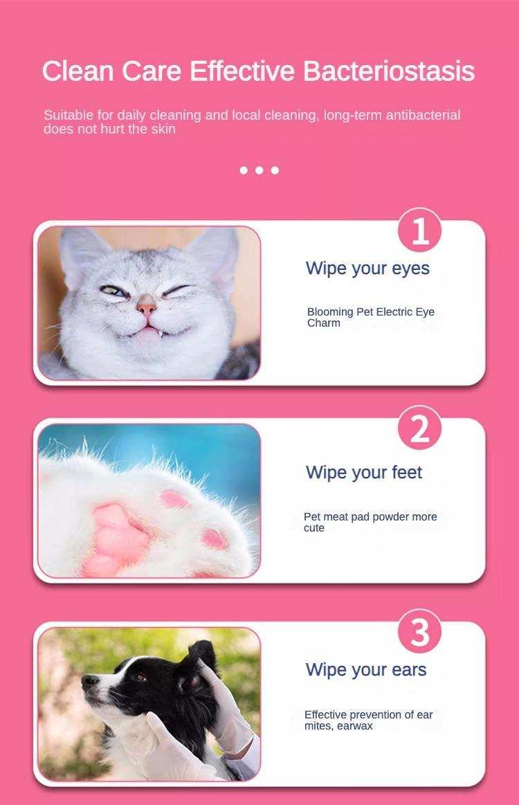 Gentle & Safe Cleaning Care Pet Wipes - Purrfect Pet Haven