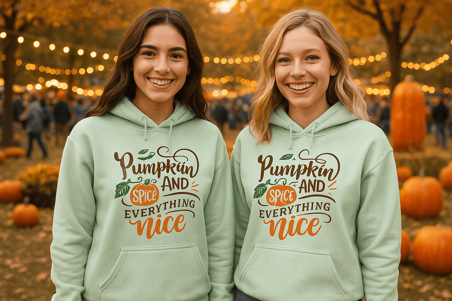 Pumpkin Spice Hoodie Sweatshirt - Fall Vibes Style - Purrfect Pet Haven